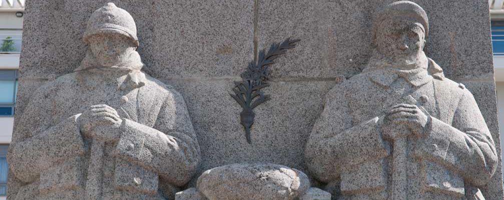 Monument aux morts de Lorient après rénovation