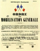 Affiche de la mobilisation générale 1939